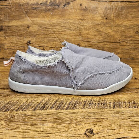 Vionic Malibu Grey SLip on beach shoes loafters size 8 womens - Picture 3 of 8